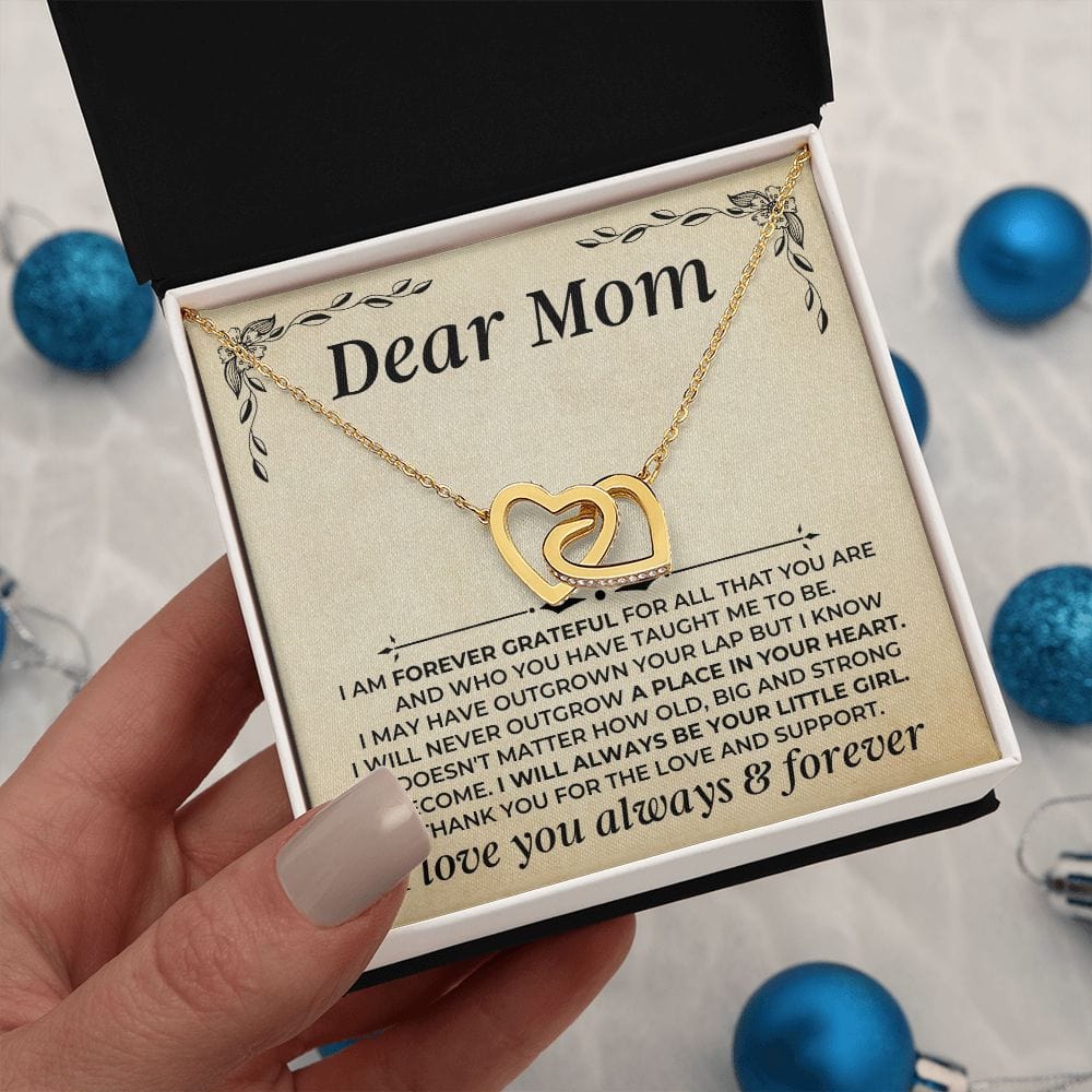 To My Mom - From Daughter - Forever Linked Hearts Gift Set - SS410