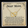 To My Mom - From Daughter - Forever Linked Hearts Gift Set - SS410