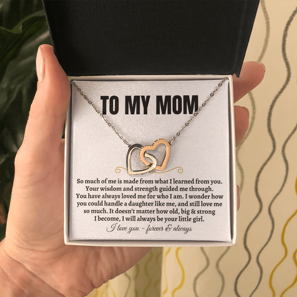 To My Mom - Interlocked Hearts Gift Set - SS78