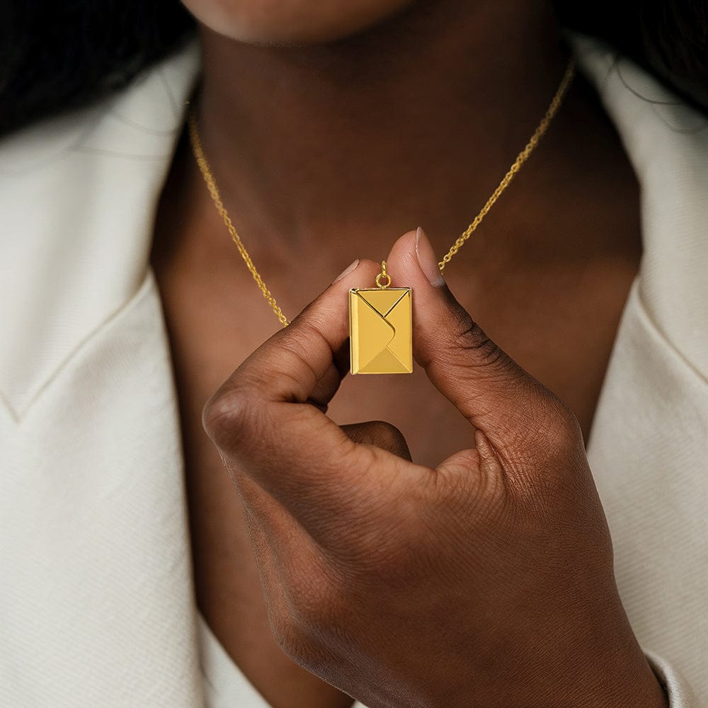 To My Mom - Love Letter Necklace - Gift Set - SS608E