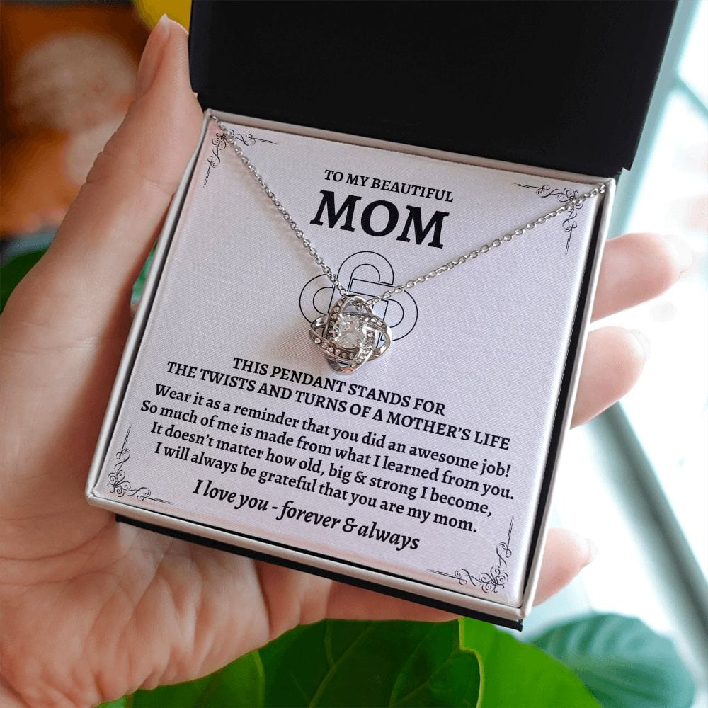 Keepsake message card for mom