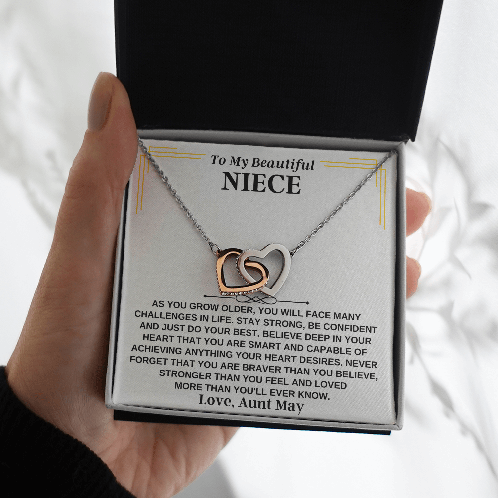 To My Niece - Personalized Beautiful Gift Set - SS266