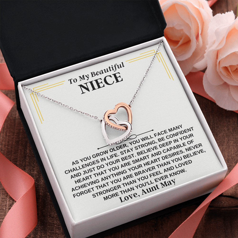 To My Niece - Personalized Beautiful Gift Set - SS266