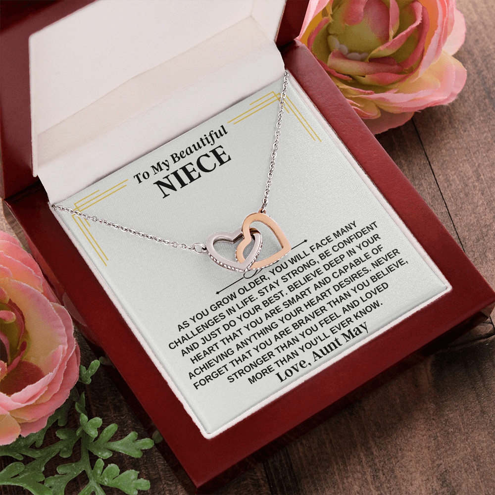 To My Niece - Personalized Beautiful Gift Set - SS266