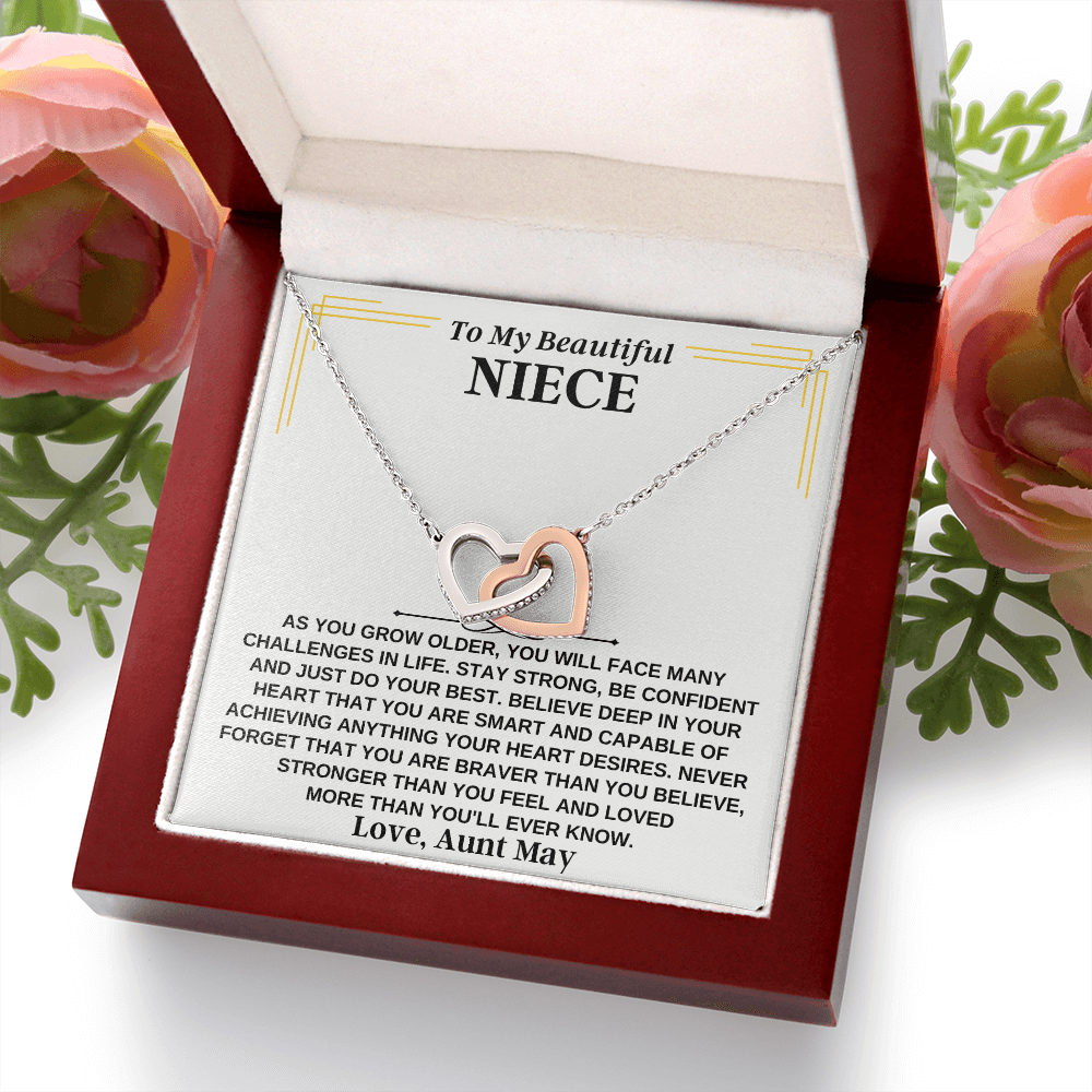 To My Niece - Personalized Beautiful Gift Set - SS266