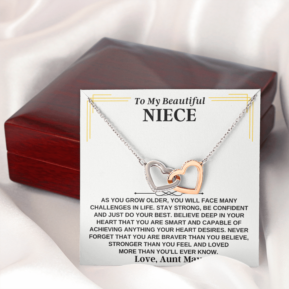 To My Niece - Personalized Beautiful Gift Set - SS266