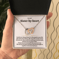 To My Sister-by-heart - Interlocked Hearts Gift Set - SS79