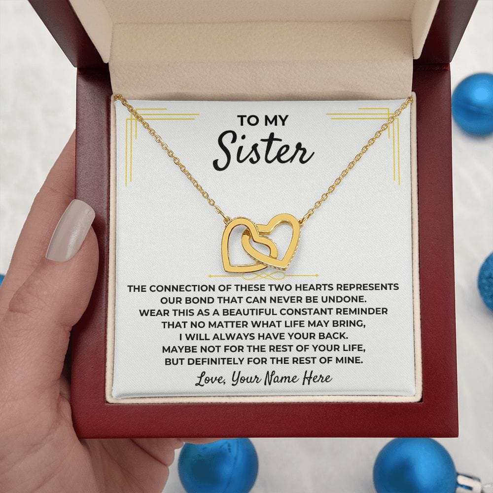 To My Sister - Personalized Gift Set - SS385