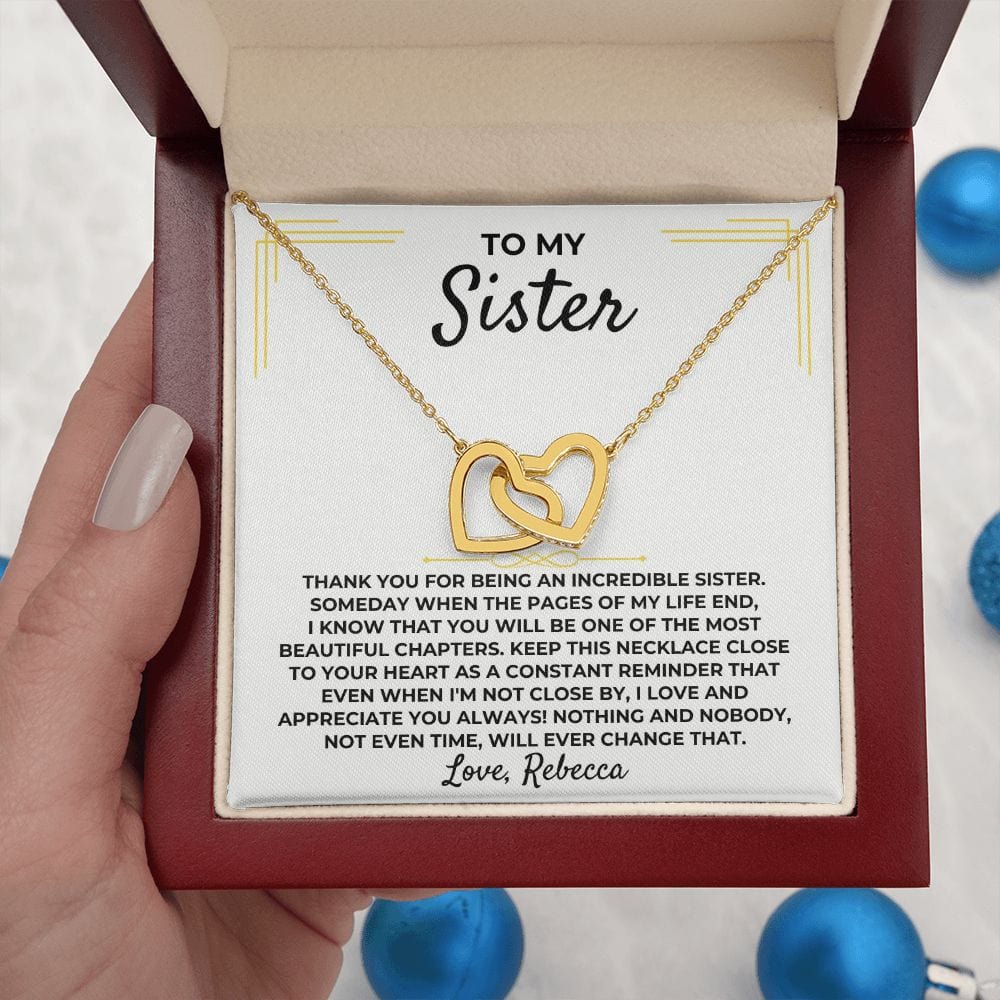 To My Sister - Personalized Gift Set - SS386