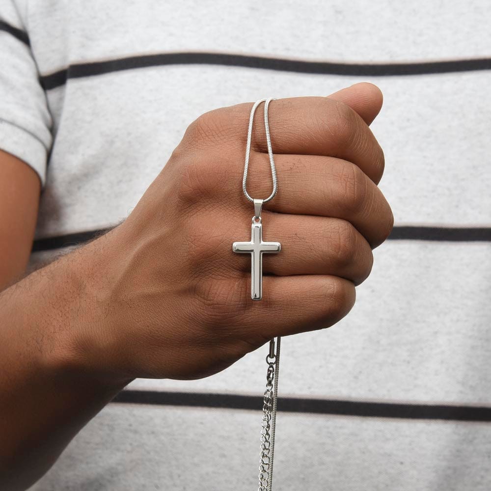 To My Son - Artisan-Crafted Cross - Gift Set - SS482C