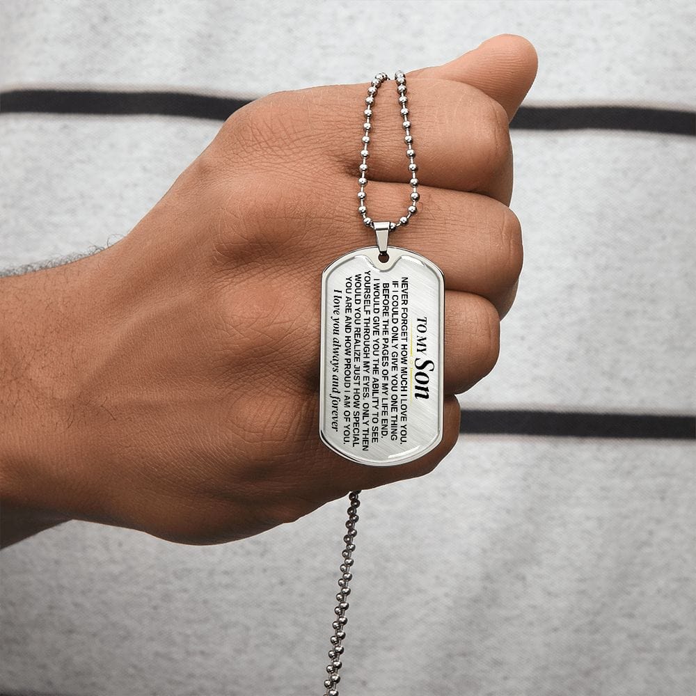 To My Son - Beautiful Love Tag - SS297V2