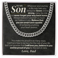 To My Son - Dad - Never Forget Your Way Back Home - Gift Set - SS328D