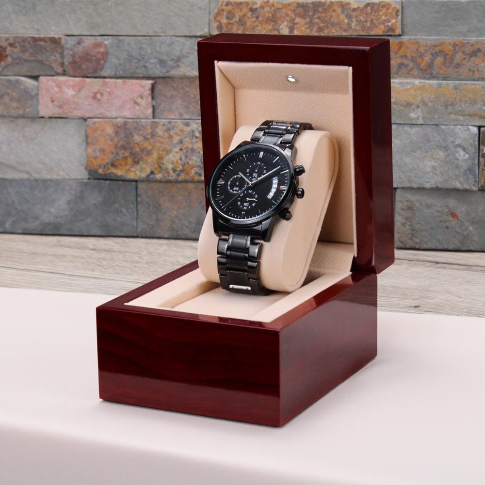 To My Son - Engraved Premium Watch - SS146S