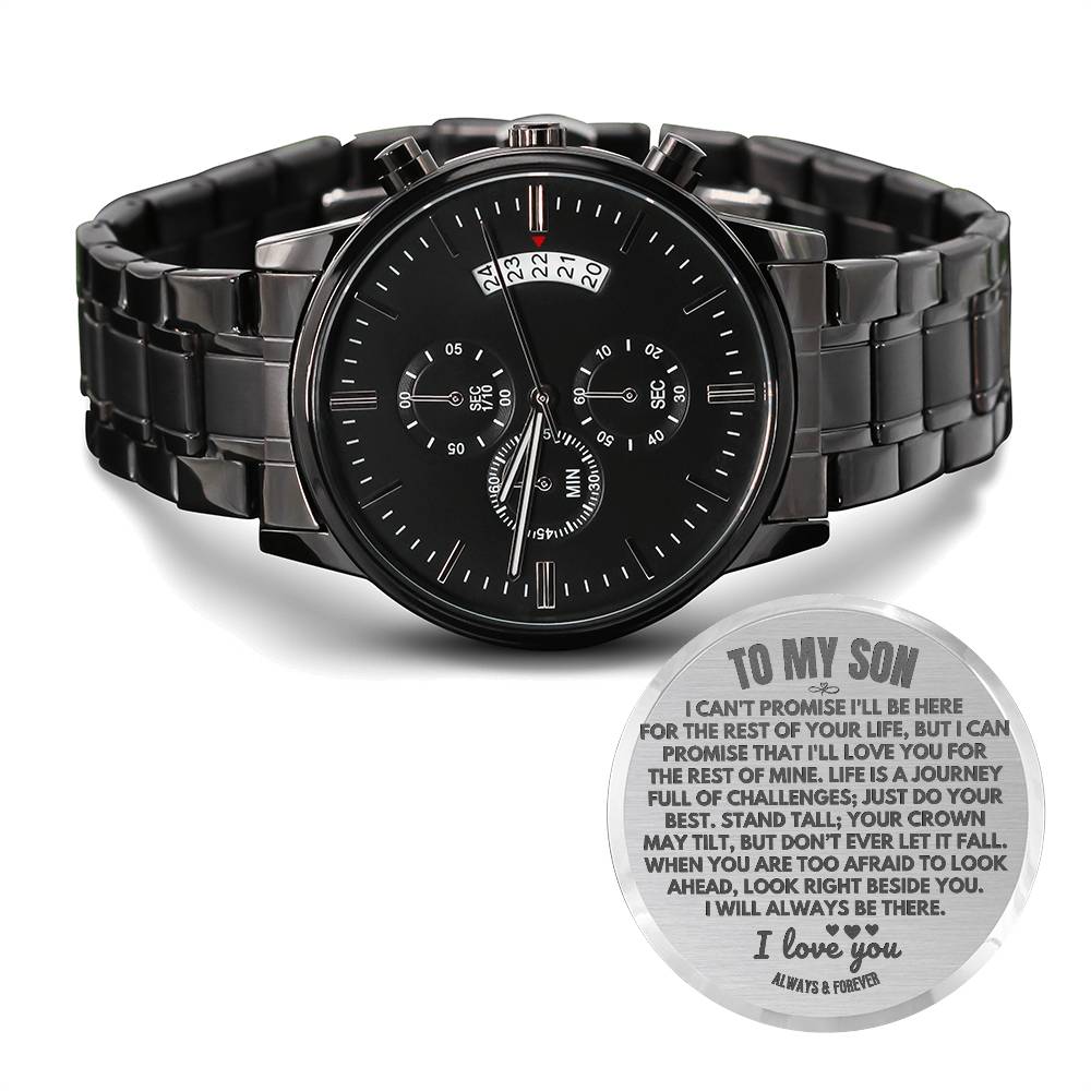 To My Son - Engraved Premium Watch - SS426W