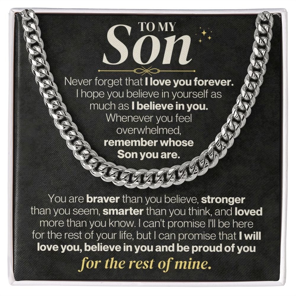To My Son - I Love You Forever - Gift Set - SS331