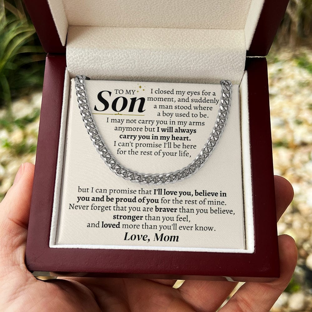 To My Son - I May Not Carry In My Arms Anymore - Gift Set - SS329