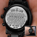 To My Son-In-Law - Engraved Premium Watch - SS232S
