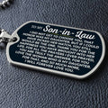 To My Son-in-Law - Love Tag - SS232SDT