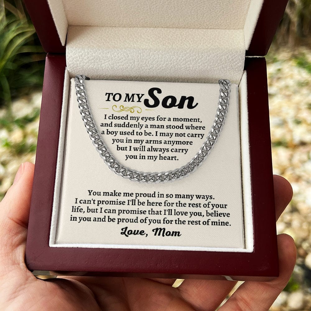 To My Son - Love Mom - Forever Linked Gift Set - SS449