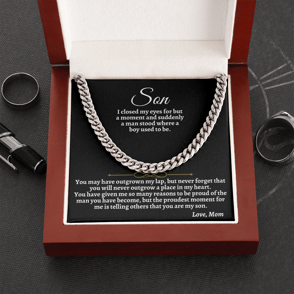 To My Son - Love, Mom - Gift Set - SS31