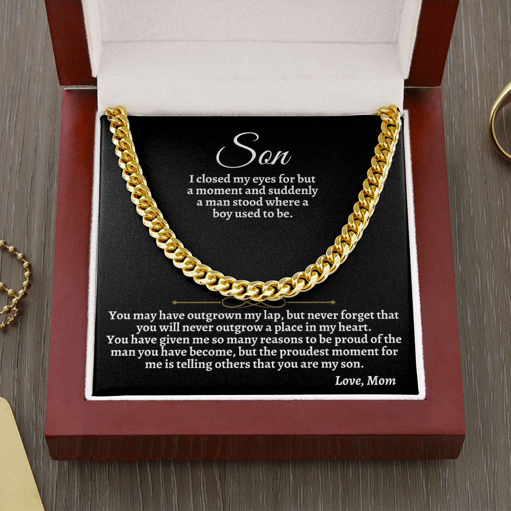 To My Son - Love, Mom - Gift Set - SS31
