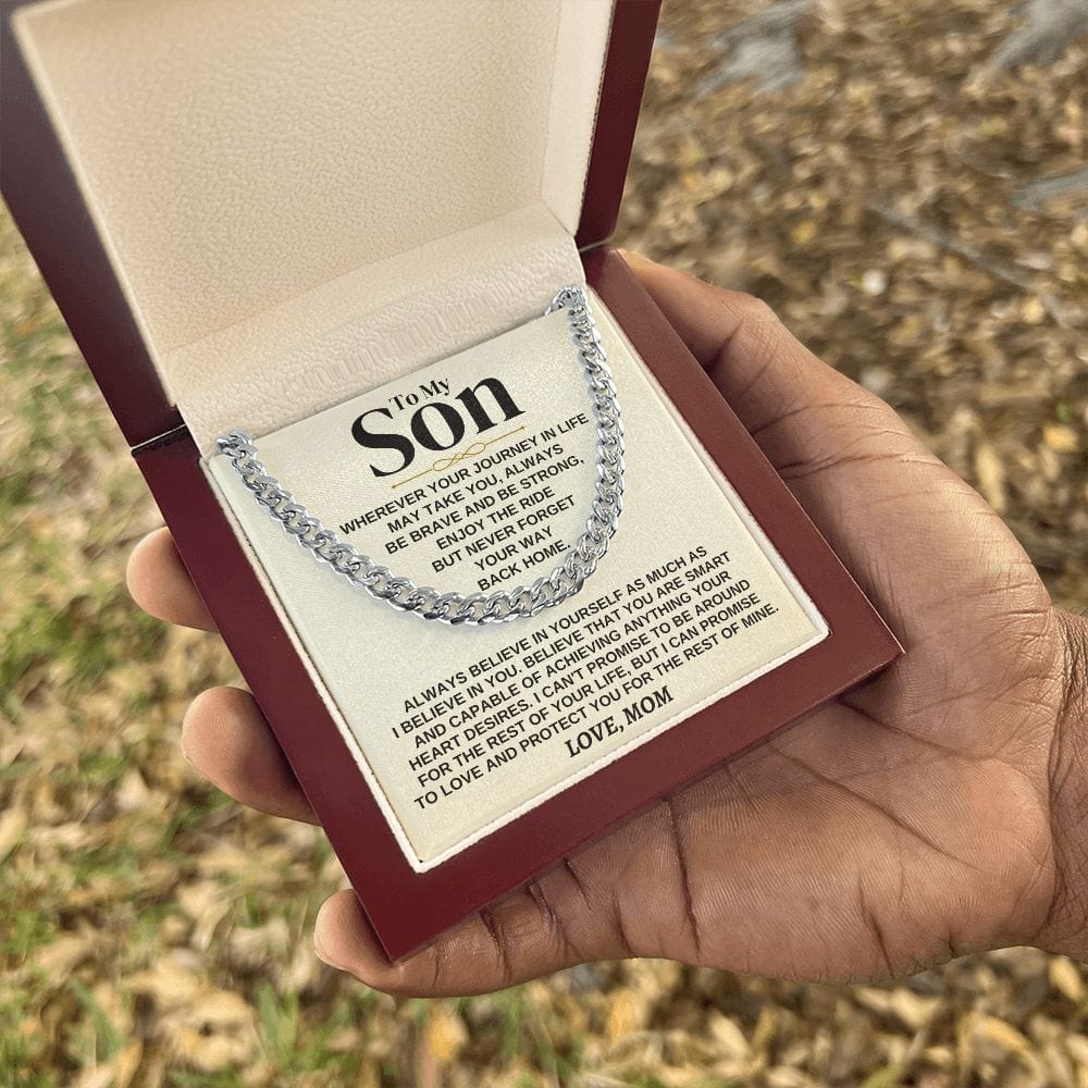To My Son - Love Mom - Gift Set - SS319