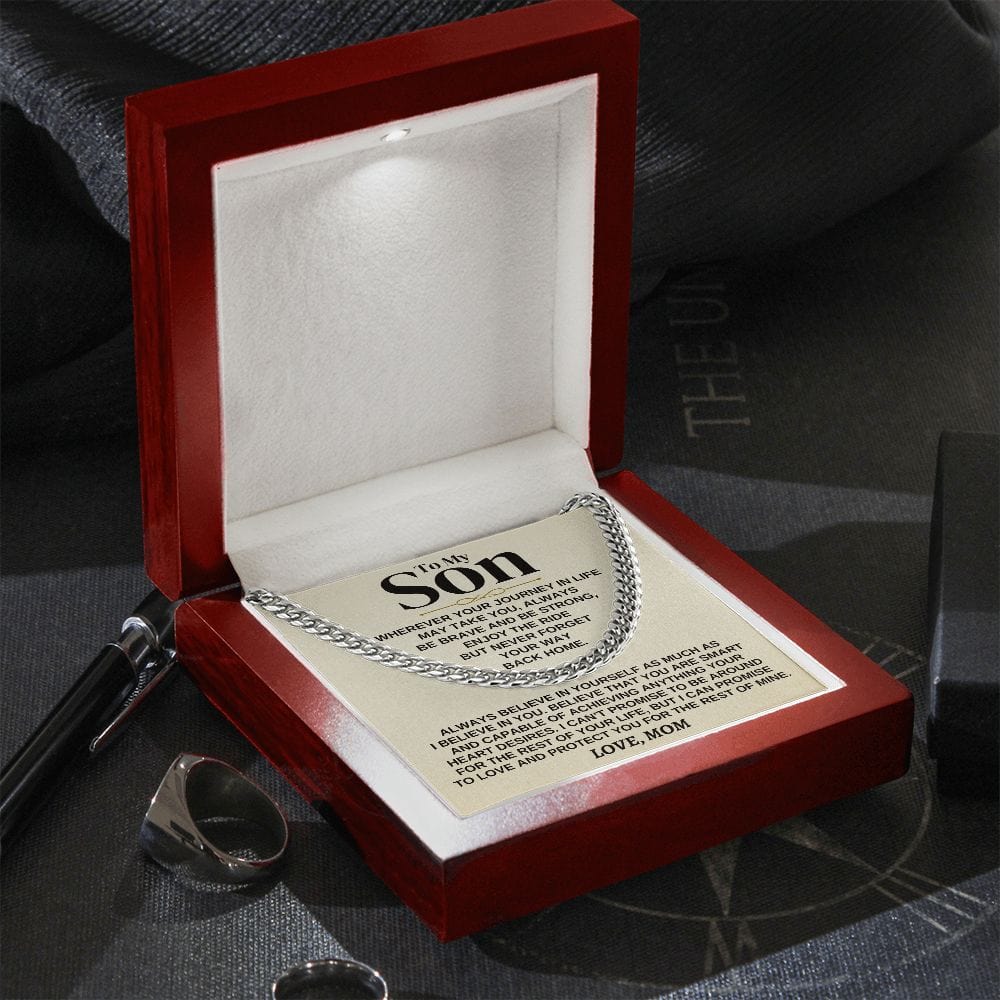 To My Son - Love Mom - Gift Set - SS319