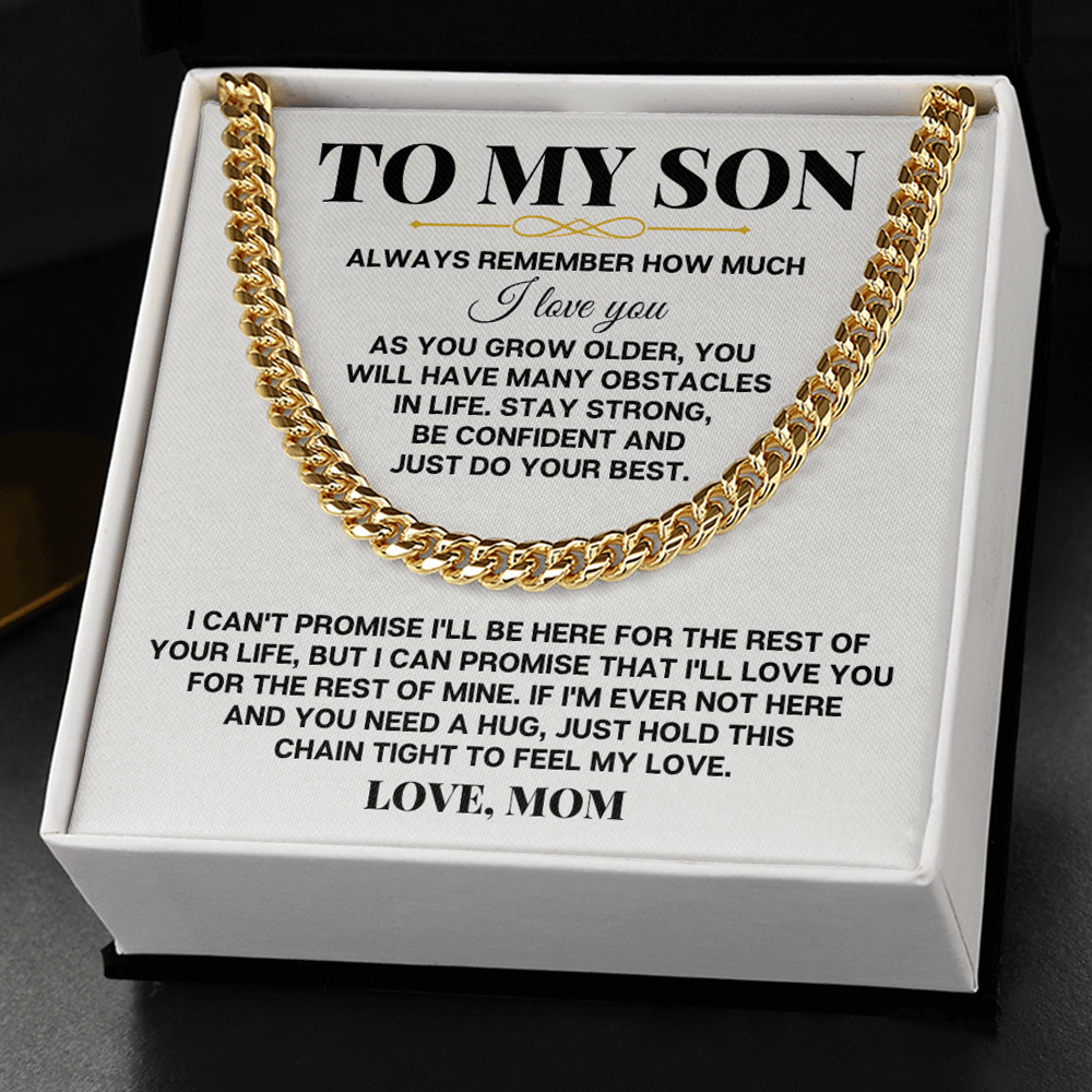 To My Son - Love, Mom - Special Gift Set - SS258