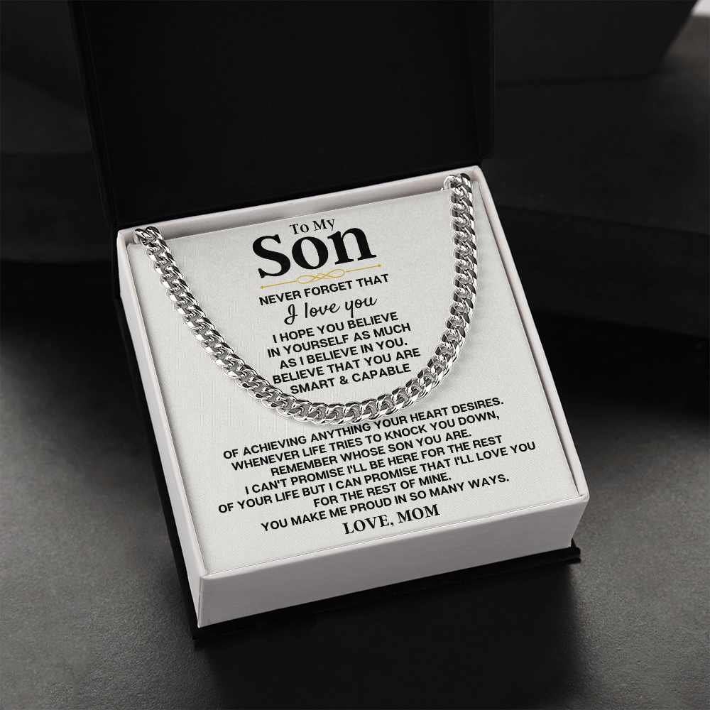 To My Son - Love, Mom - Special Gift Set - SS268