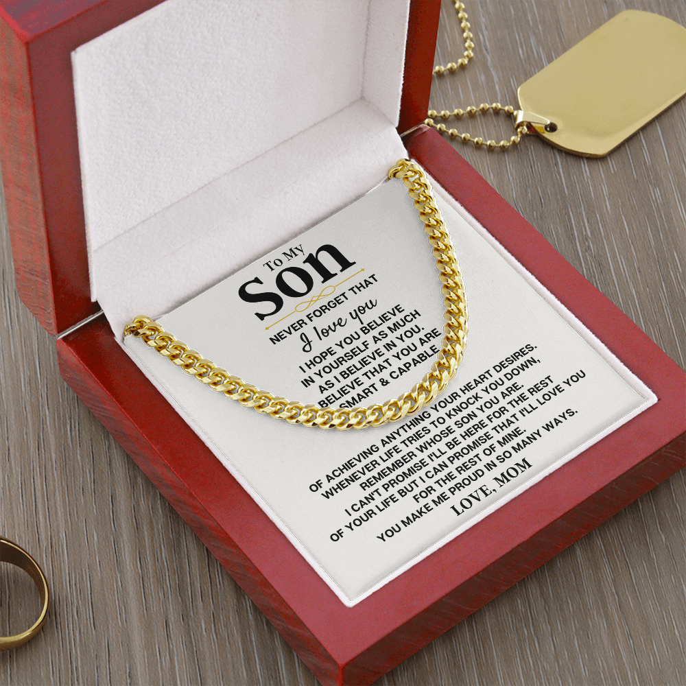 To My Son - Love, Mom - Special Gift Set - SS268