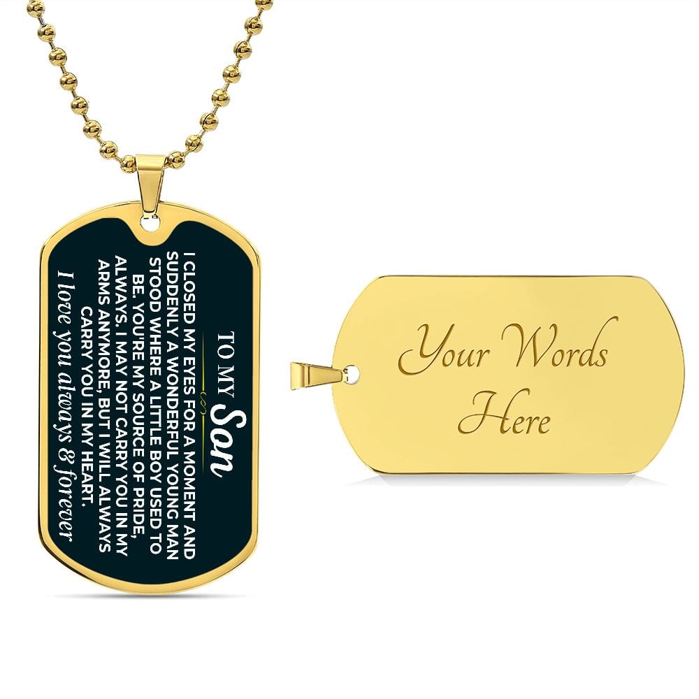 To My Son - Love Tag - SS508