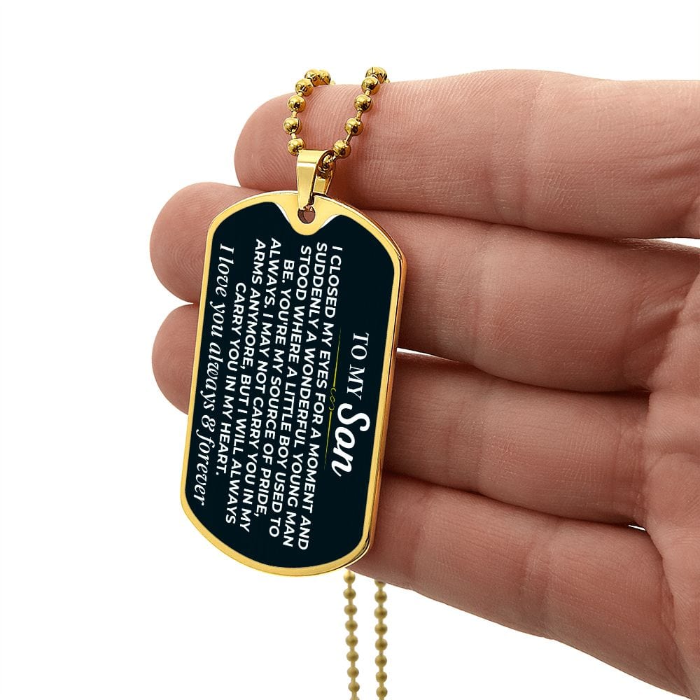 To My Son - Love Tag - SS508