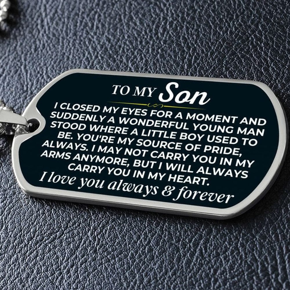 To My Son - Love Tag - SS508