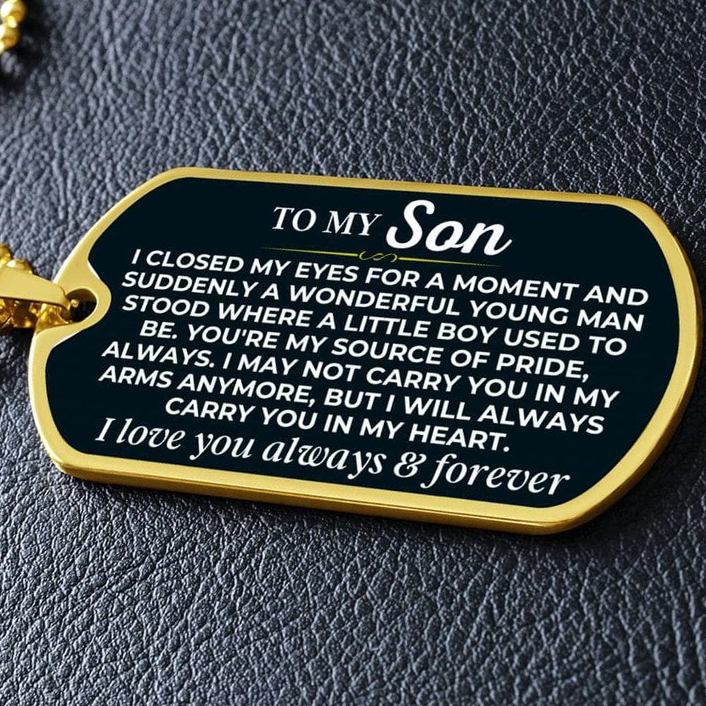 To My Son - Love Tag - SS508