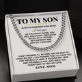 To My Son - Personalized - Special Gift Set - SS258