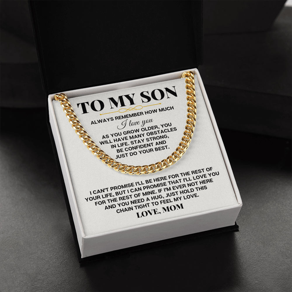 To My Son - Personalized - Special Gift Set - SS258