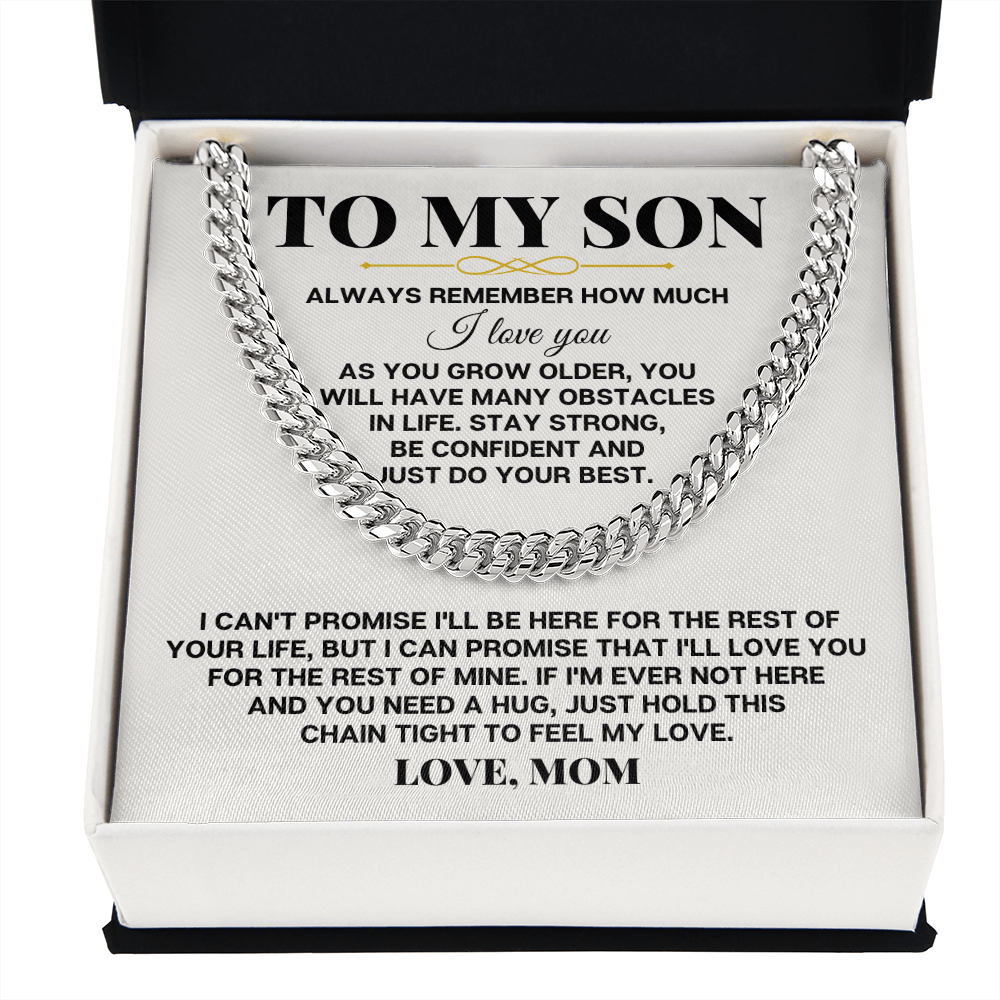 To My Son - Personalized - Special Gift Set - SS258