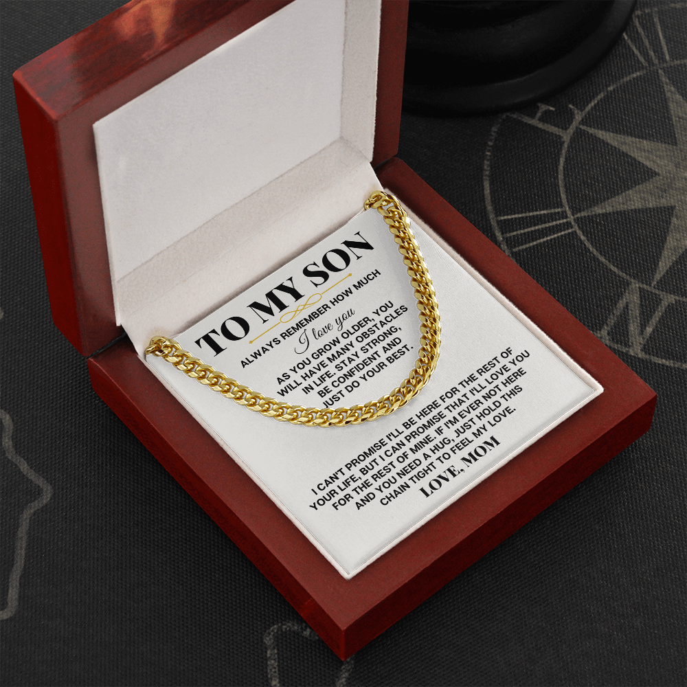 To My Son - Personalized - Special Gift Set - SS258
