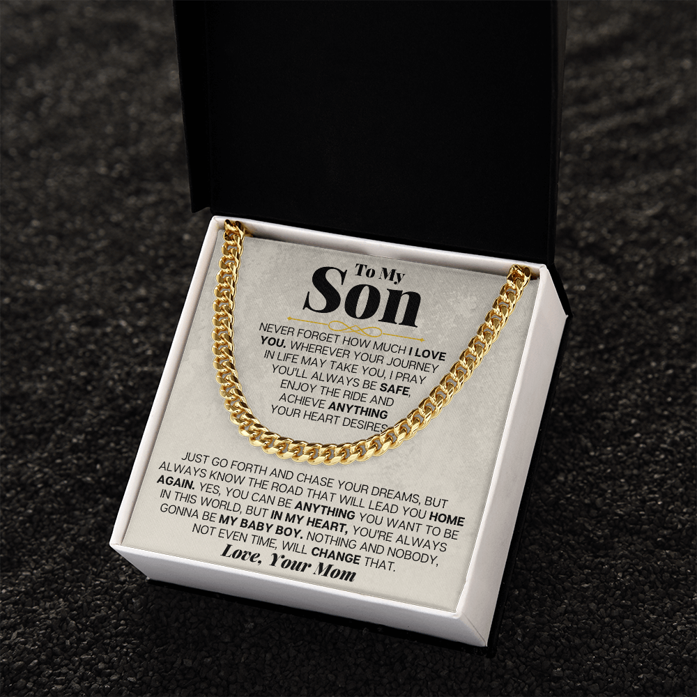 To My Son - Special Gift Set - From Mom - SS224S