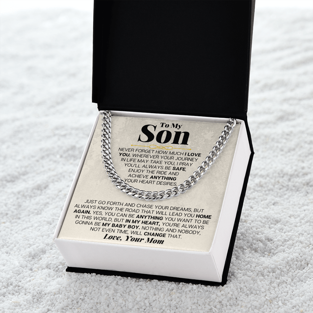 To My Son - Special Gift Set - From Mom - SS224S