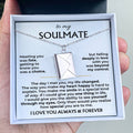 To My Soulmate – Love Letter Necklace – Gift Set