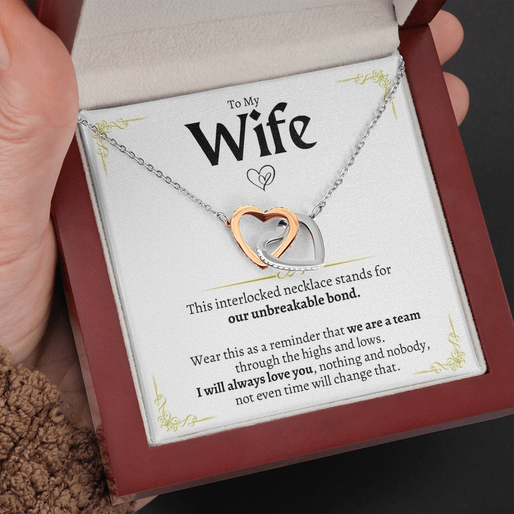 To My Wife - Love Knot Gift Set - SS101