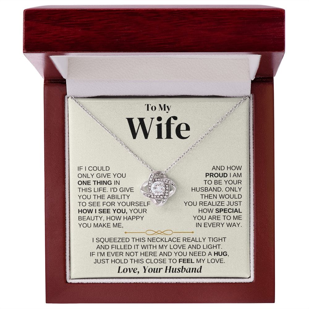 To My Wife - Love Knot Gift Set - SS279