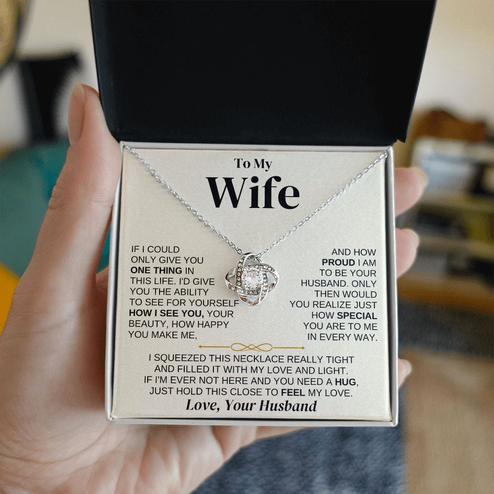 To My Wife - Love Knot Gift Set - SS279
