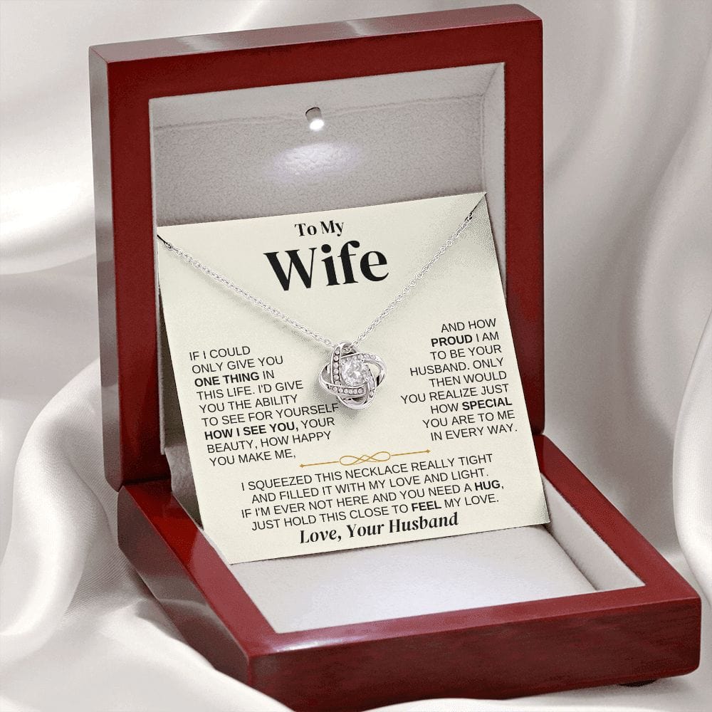 To My Wife - Love Knot Gift Set - SS279