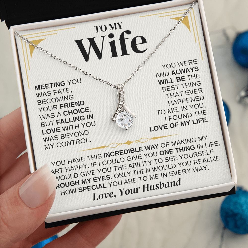 To My Wife - Love Knot Gift Set - SS280