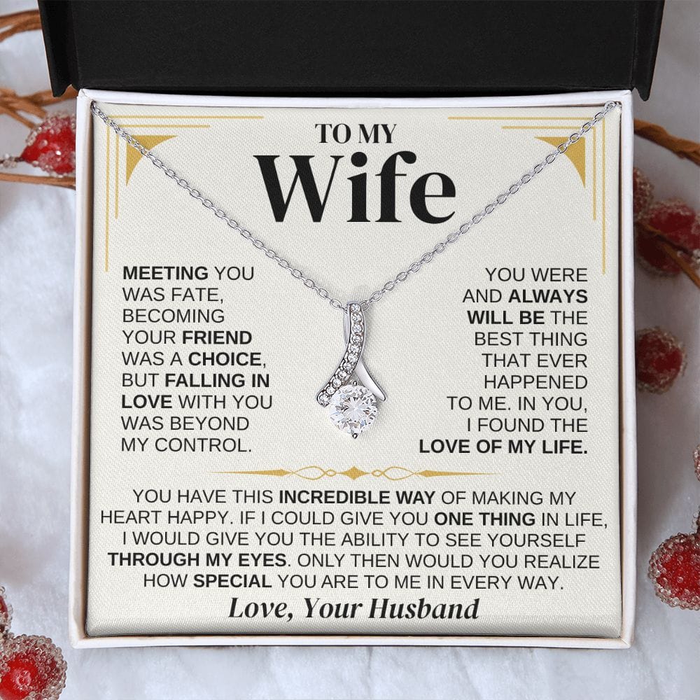 To My Wife - Love Knot Gift Set - SS280