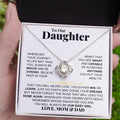 To Our Daughter - Love Knot Gift Set - From Mom & Dad- SS204LKMD