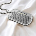 To Our Son - Love Tag Keepsake - SS377P