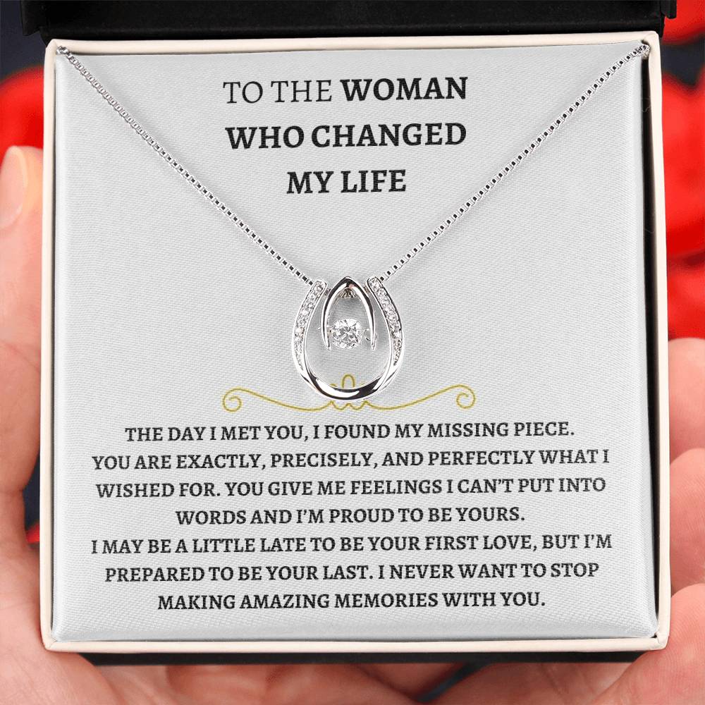 To The Woman Who Changed My Life Personalized- Beautiful Gift Set - SS62